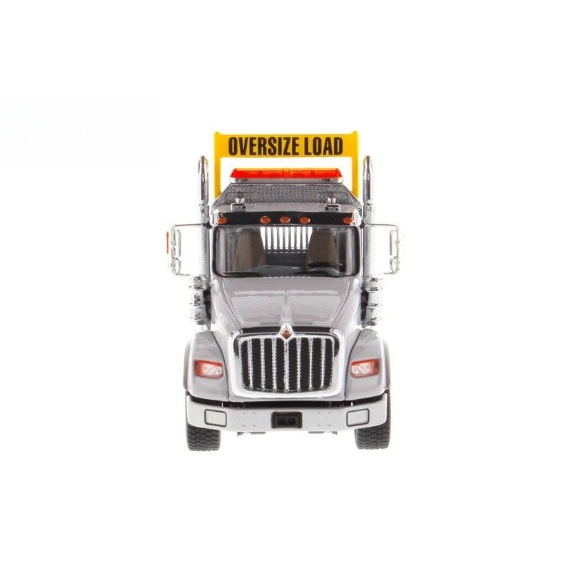 DM International HX620 Tri-Axle American Flatbed Truck Model 1:50 Scale Diecast Collectible 71011