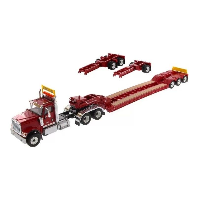 Diecast Masters International Flatbed Truck DM TRAILER Alloy Container Head Model 71016 1:50 Scale