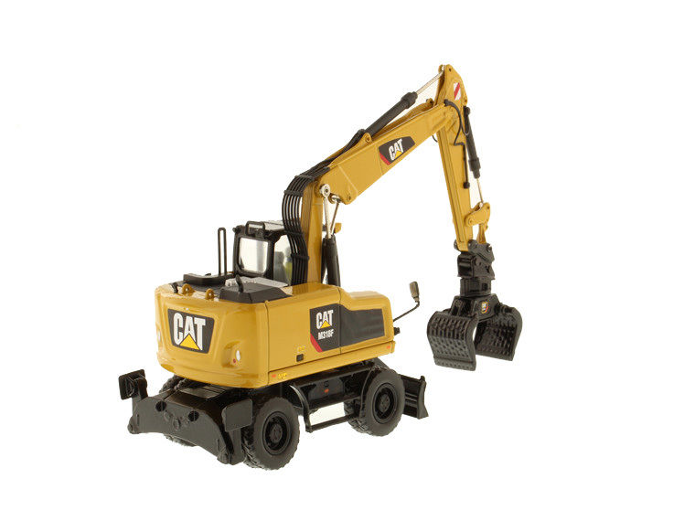 Diecast Masters DM M318F Wheeled Excavator Model 1/50 Scale Construction Vehicle 85508