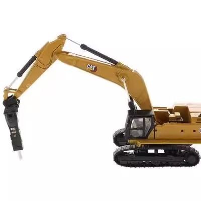 DM 1:87 Scale Heavy Excavator Demolition Hammer Grapple Attachment Set Model 85688