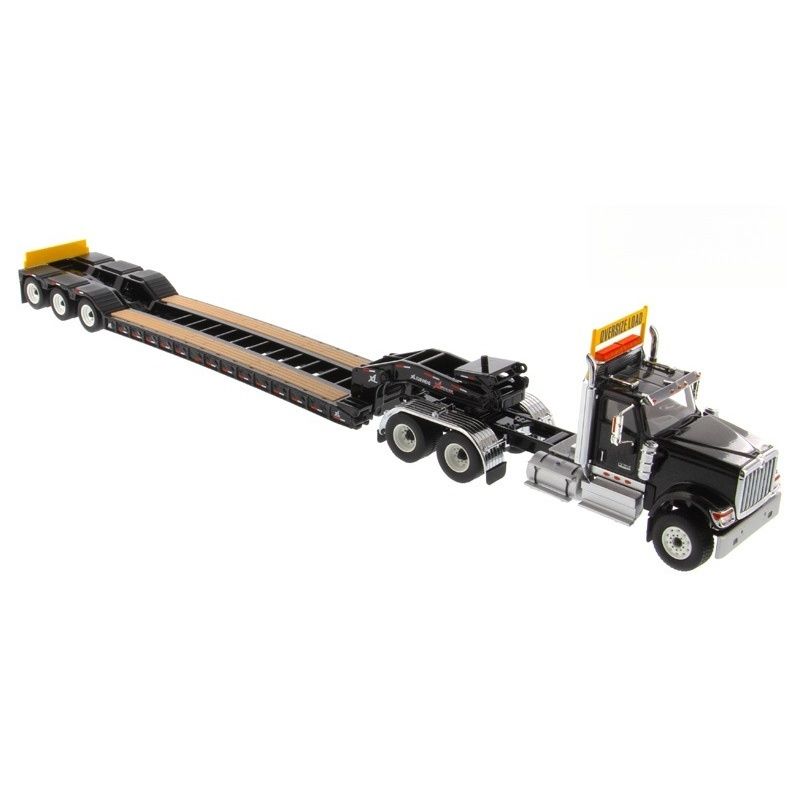 Diecast Masters International Flatbed Truck DM TRAILER Alloy Container Head Model 71017 1/50