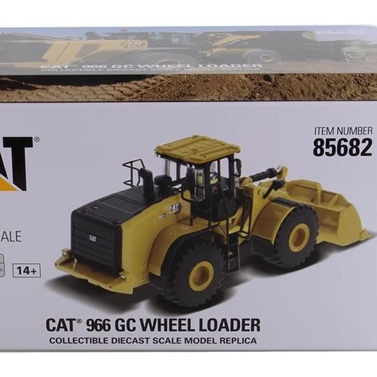 DM 1/50 Wheel Loader 966 GC Series Alloy Shovel Loader Model 85682 Collectible