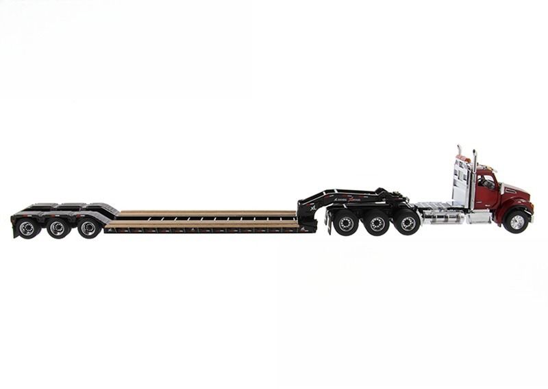 Kenworth T880S American Kenworth Automated Tow Truck 1/50 Transport Model DM71061 with Booster