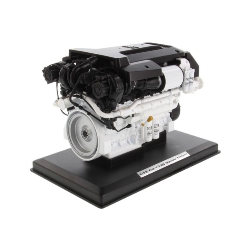 1/12 Scale C32B Engine Generator Set Power Unit Alloy Model Special Edition 85707