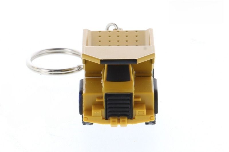 DM Heavy Duty Hauler Key Ring Engineering Vehicle Alloy Model 85985 Miniature Dump Truck Keychain