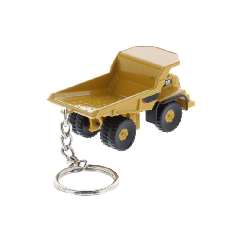 DM Heavy Duty Hauler Key Ring Engineering Vehicle Alloy Model 85985 Miniature Dump Truck Keychain