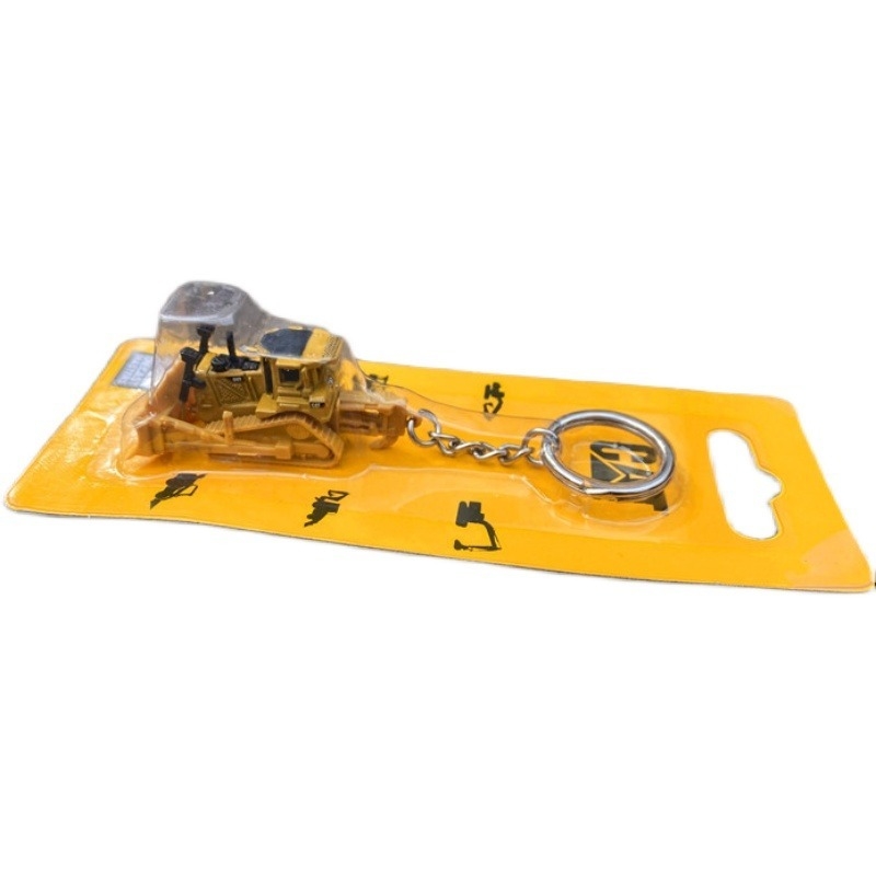 DM 85984 Track Type Tractor Bulldozer Model Keychain Collectible Construction Gift