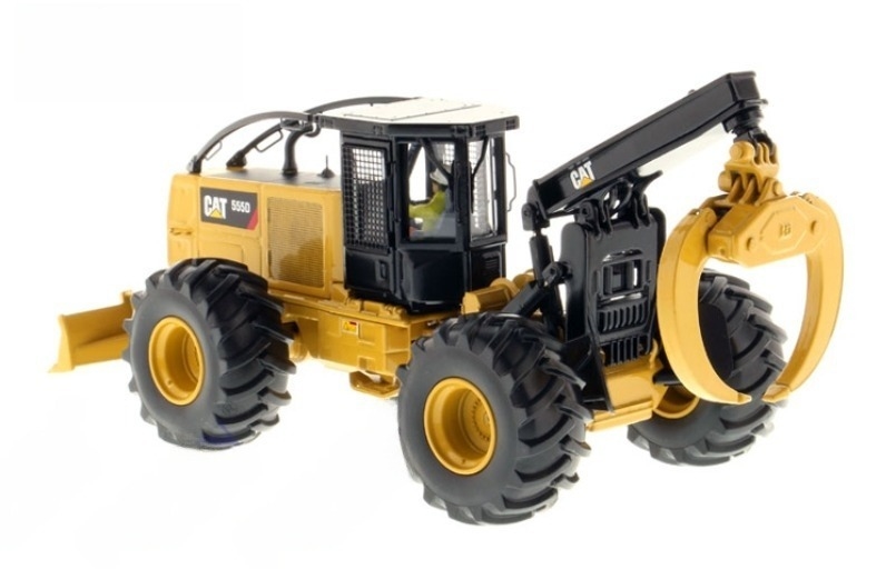DM 555D Wheel Skidder 1:50 Scale Diecast Logging Machine Model 85932 Collectible Toy