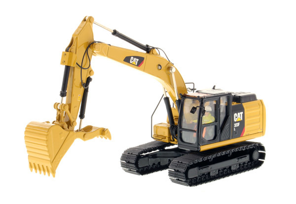 DM Engineering Vehicle 1:50 Scale CAT 323F L Diecast Excavator Model 85924C Toy Gift