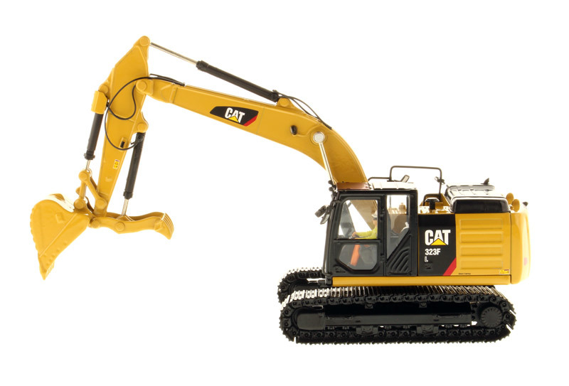 DM Engineering Vehicle 1:50 Scale CAT 323F L Diecast Excavator Model 85924C Toy Gift