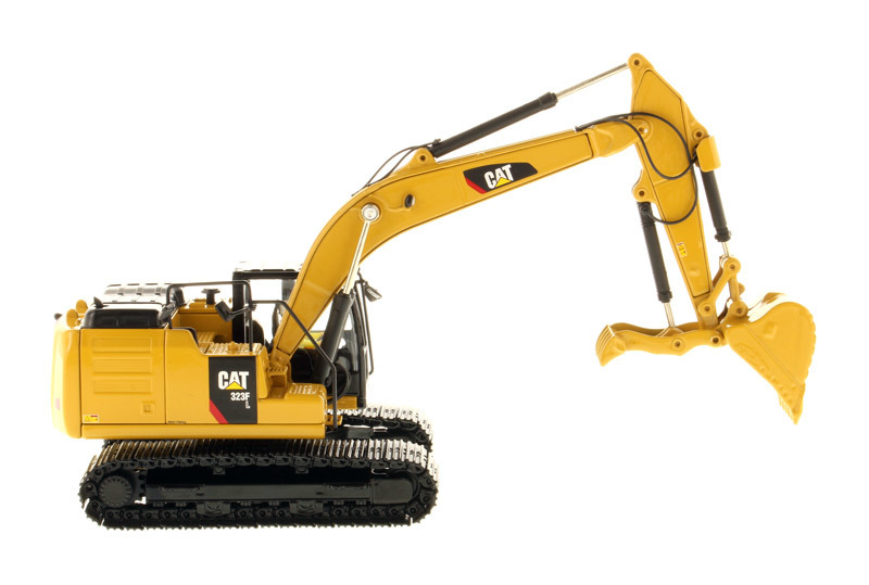 DM Engineering Vehicle 1:50 Scale CAT 323F L Diecast Excavator Model 85924C Toy Gift