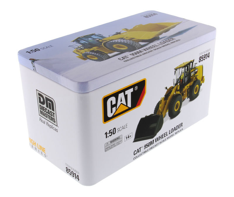 Diecast Masters DM CAT 950M Wheel Loader 1:50 Scale Diecast Engineering Model 85914