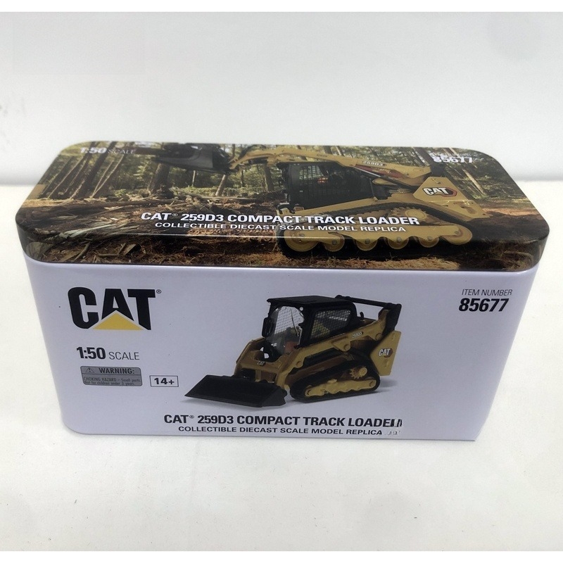 DM 259D3 Tracked Skid Steer Loader Alloy Model 1:50 Scale 85677 Standard Version