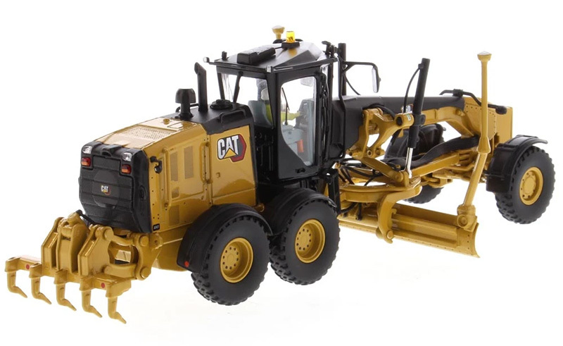 Diecast Masters 1:50 Scale Motor Grader Engineering Vehicle Model 85667 Diecast Gift