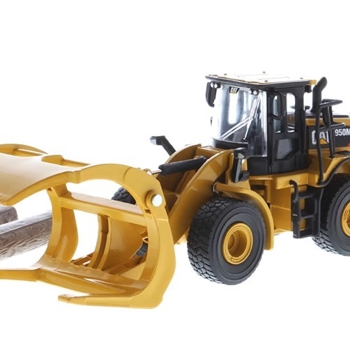 1:64 DM Diecast Masters Wheel Loader Log Forklift Attachment Model 85635 Collectible