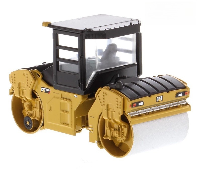 1:64 DM CB-13 Vibratory Roller Diecast Model 85631 Miniature Engineering Truck Toy