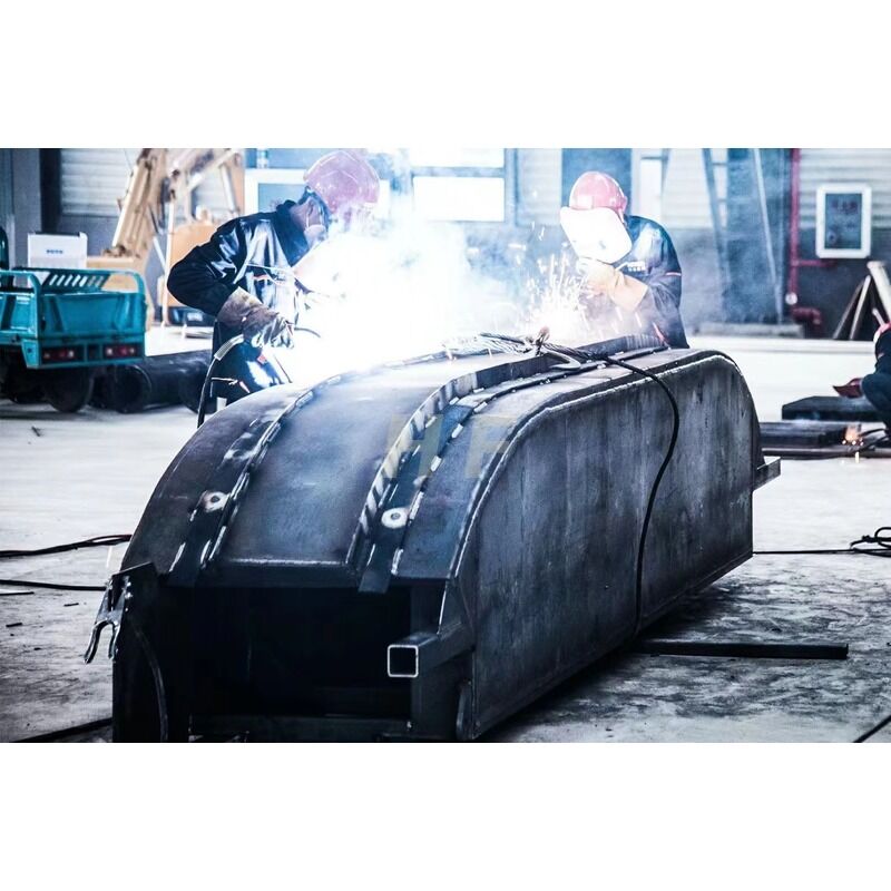 Customized Amphibious Excavator Floating Pontoon Track Shoe Chain for SY135 320D Hydraulic Walking Motor Supplier