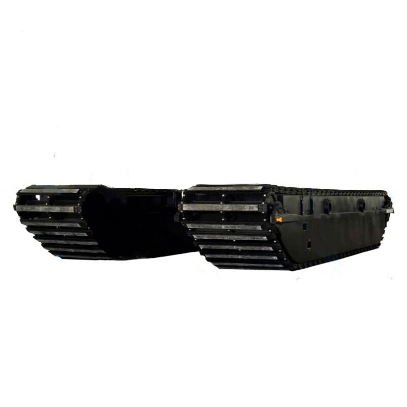 Custom 10-45 Ton Excavator Amphibious Undercarriage Floating Pontoon Track Chassis for Wetland Dredging Projects