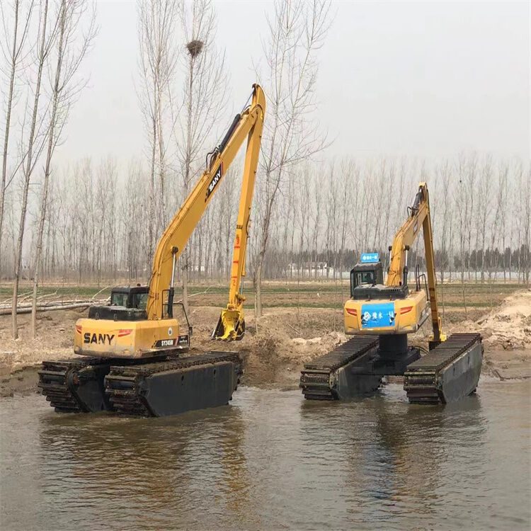 Customizable Excavator Pontoon Undercarriage Water Float Swamp Float for Stable Operation Easy Maintenance Supplier