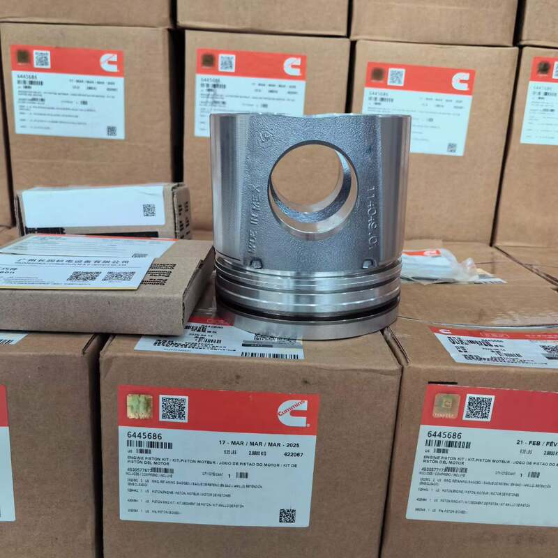 Excavator Engine Parts  QSC8.3 Piston Components
Part Number 6445686  6CT 3943367 3800320 Piston Kit
