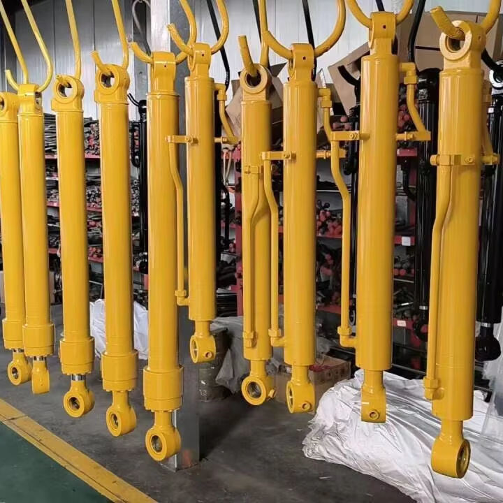 Hydraulic bucket cylinder assembly 4219781 4219780  with piping for the EX400-5 ZX450-3 EX400 excavator  Arm Boom Cylinder