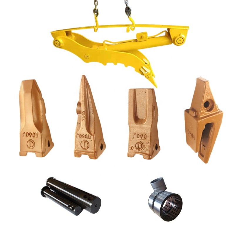 Excavator Bucket Teeth Casting Forging Bucket Tooth Pin For ...