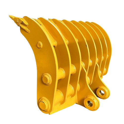 Trackhoe Root Rack Customizable Excavator Rake Bucket 1T - 50T Excavator Backhoe Root Rake